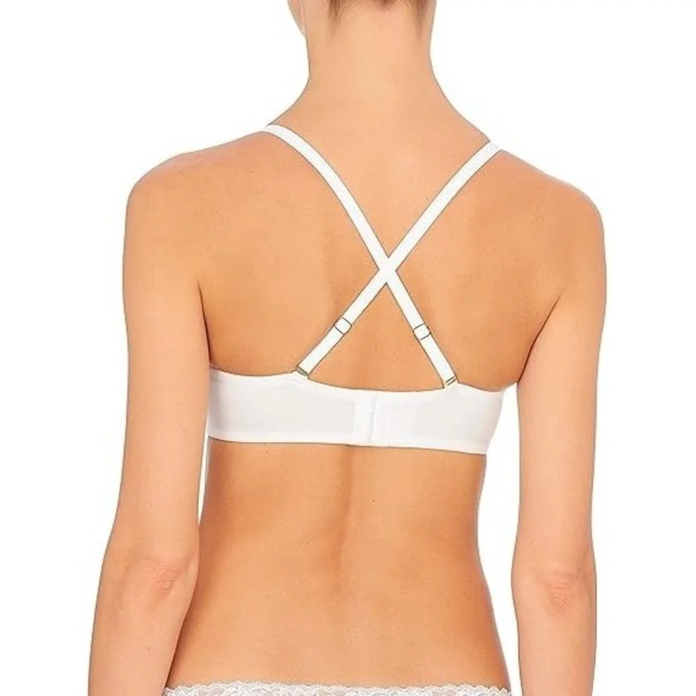 Natori Women's Discreet Convertible Spacer Underwire, White‎ 30D
